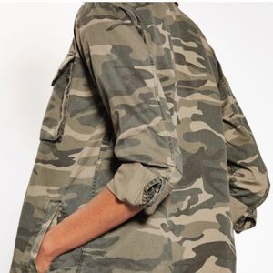 Topshop Camo Jacket